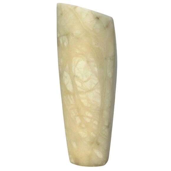 Otradnenskaya Mid Century Russian Alabaster 6 5/8" Vase Art Display with Tag - Picture 2 of 7